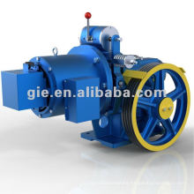 High performance gear motor for elevator